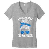 Diabetes Awareness Type 1 Diabetes Unbreakable T1d Women's V-neck T-shirt | Artistshot