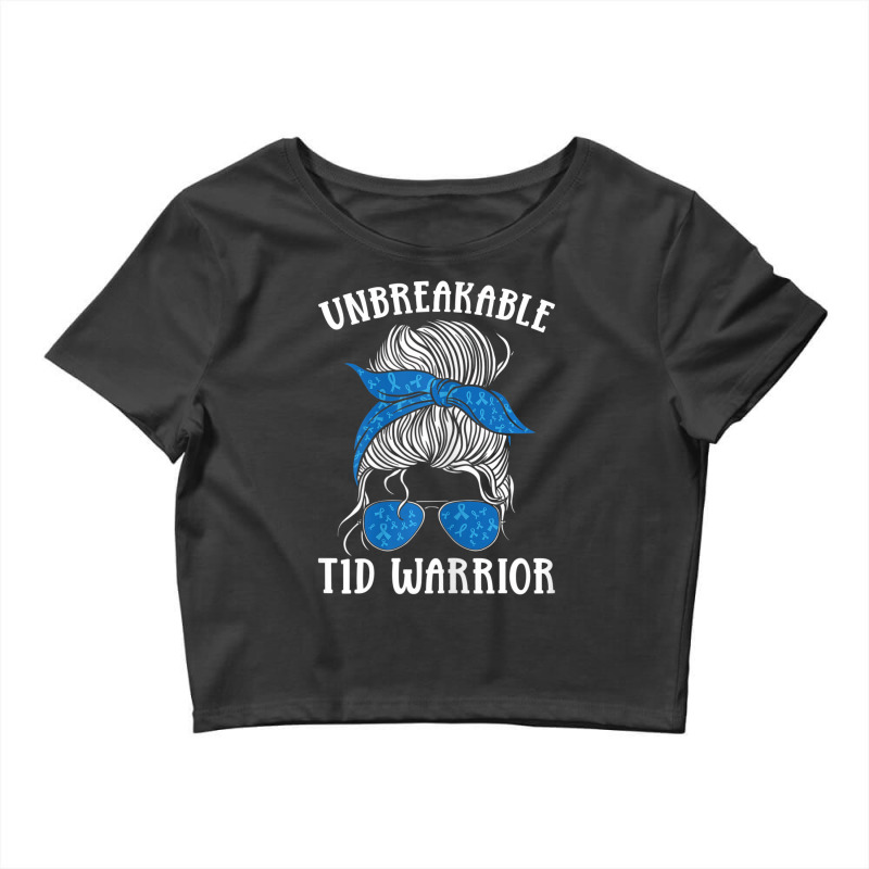 Diabetes Awareness Type 1 Diabetes Unbreakable T1d Crop Top by aiiluurosy | Artistshot