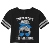 Diabetes Awareness Type 1 Diabetes Unbreakable T1d Scorecard Crop Tee | Artistshot