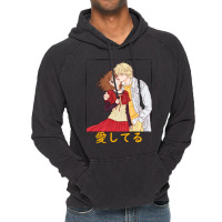 Marmalade Boy Miki Y Yuu Aishiteru (te Amo) Vintage Hoodie | Artistshot