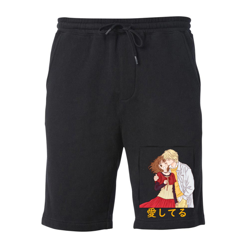 Marmalade Boy Miki Y Yuu Aishiteru (te Amo) Fleece Short by grazawodanw | Artistshot