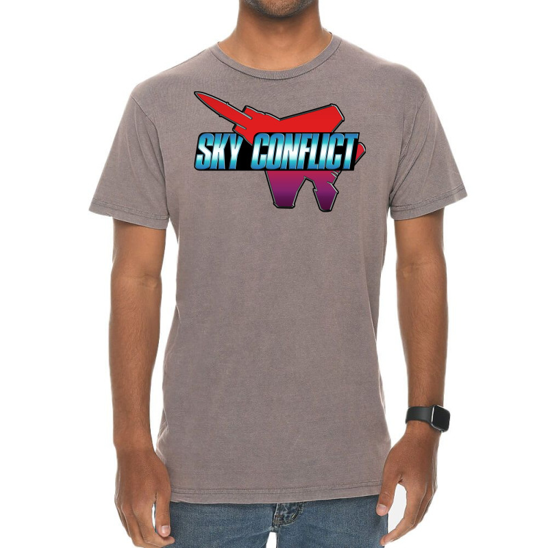 Sky Conflict Vintage T-Shirt by behekghumet | Artistshot