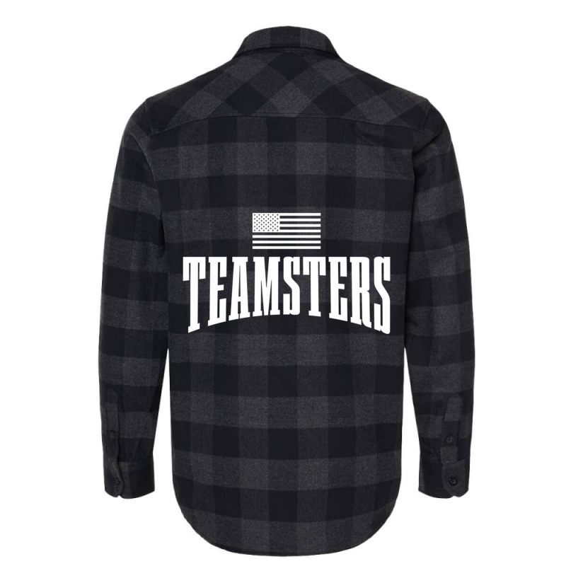 Teamsters Solidarity Union Worker Labor Protest Us Flannel Shirt | Artistshot