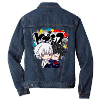 Ichiro Yamada X Samatoki Aohitsugi Buster Bros X M Men Denim Jacket | Artistshot