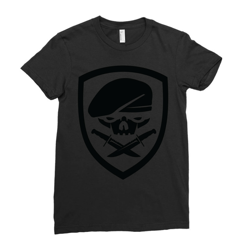 Medal Of Honor 75th Ranger Regiment Ladies Fitted T-Shirt by grazawodanw | Artistshot