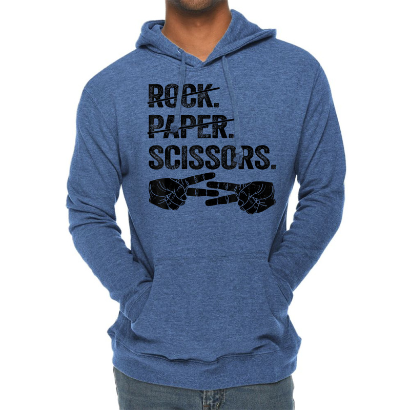 Rock Paper Scissors Tee Lesbian Women Girls Gay Pr Lightweight Hoodie | Artistshot