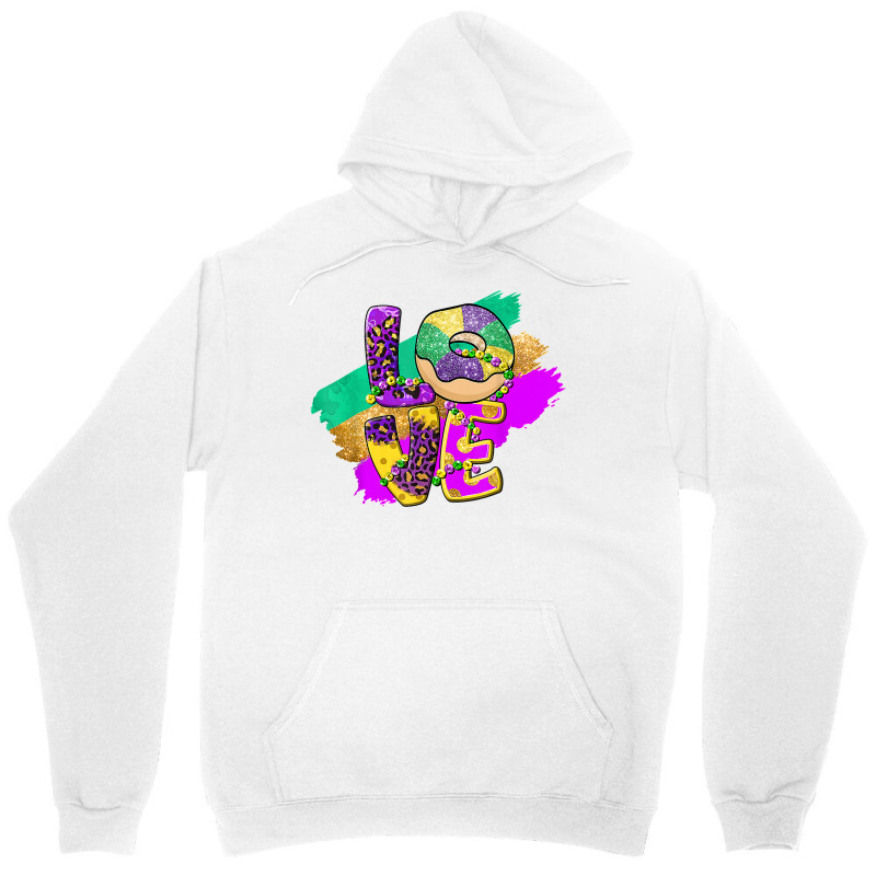 Peace Love King Cake Mardi Gras Men Women Kids T S Unisex Hoodie | Artistshot