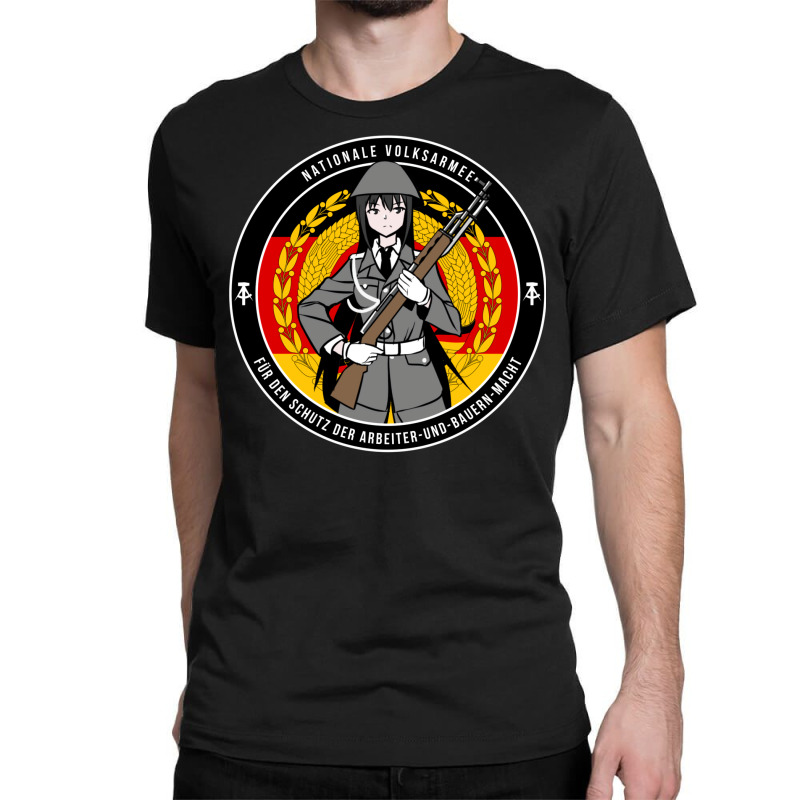 National People's Army Girl Classic T-shirt by rotaewinga | Artistshot