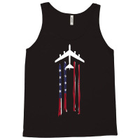 Trending B-52 Stratofortress Bomber Us Flag-eebnj Tank Top | Artistshot