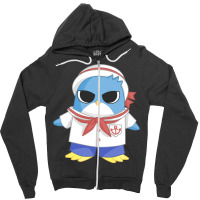 Mermaid Melody Kawaii Penguin Hippo Zipper Hoodie | Artistshot