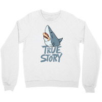 Shark Amputee Joke Leg Prosthetic Design For A Leg Crewneck Sweatshirt | Artistshot