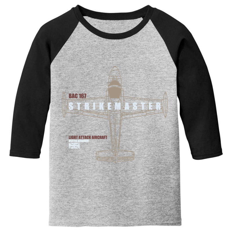 Limited Edition Bac 167 Strikemaster Youth 3/4 Sleeve by centralfantast | Artistshot