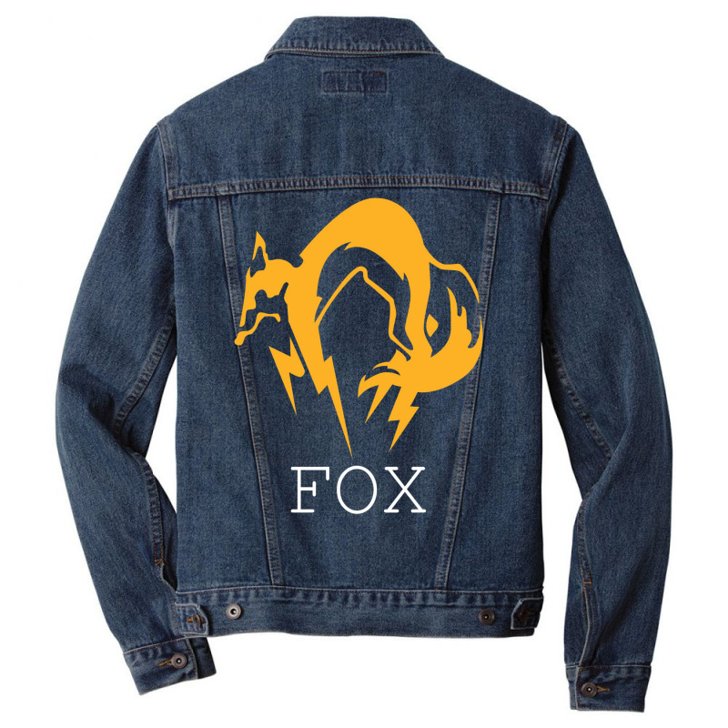 Mgs Fox Men Denim Jacket by grazawodanw | Artistshot