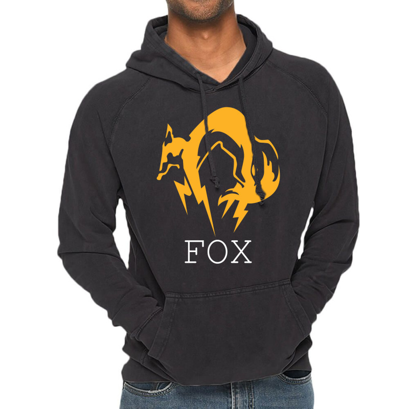 Mgs Fox Vintage Hoodie by grazawodanw | Artistshot