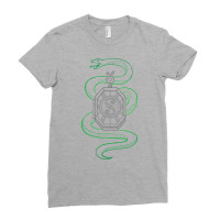 Locket Of Snakes Ladies Fitted T-shirt | Artistshot