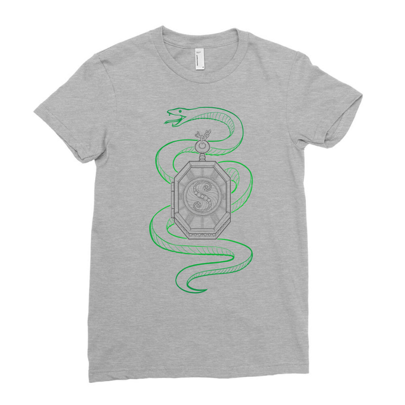 Locket Of Snakes Ladies Fitted T-Shirt by elesiasayeefk | Artistshot