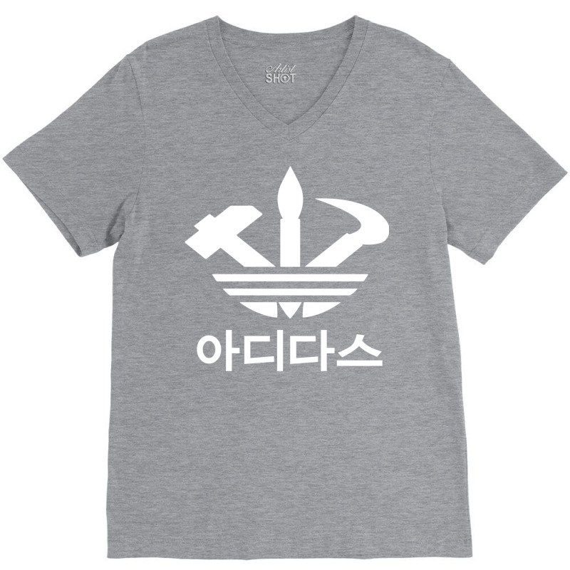 North Korean Sportswear 1 V-Neck Tee by rotaewinga | Artistshot