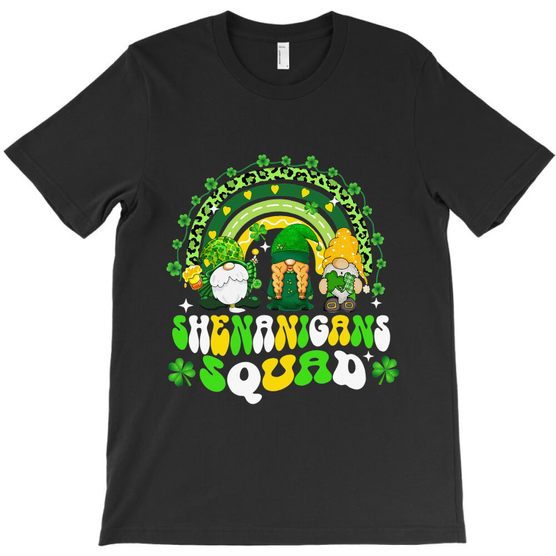 Shenanigans Squad Irish Gnomes Rainbow St Patrick' T-shirt | Artistshot