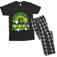 Shenanigans Squad Irish Gnomes Rainbow St Patrick' Men's T-shirt Pajama Set | Artistshot