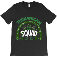 Shenanigans Squad St Patricks Day Gnomes Green Iri T-shirt | Artistshot