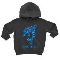 Seattle Washington Native American Indian Orca Kil Toddler Hoodie | Artistshot