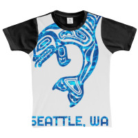 Seattle Washington Native American Indian Orca Kil Graphic Youth T-shirt | Artistshot