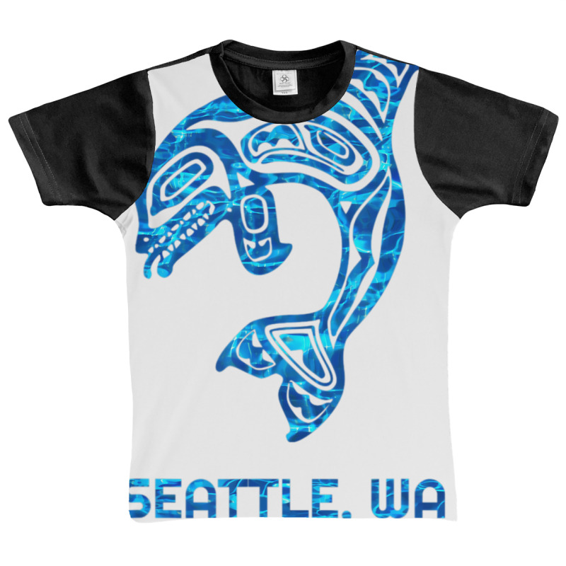 Seattle Washington Native American Indian Orca Kil Graphic Youth T-shirt by holden | Artistshot