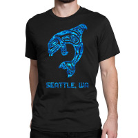 Seattle Washington Native American Indian Orca Kil Classic T-shirt | Artistshot