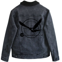 Mgs Raven Sword Pmc Unisex Sherpa-lined Denim Jacket | Artistshot