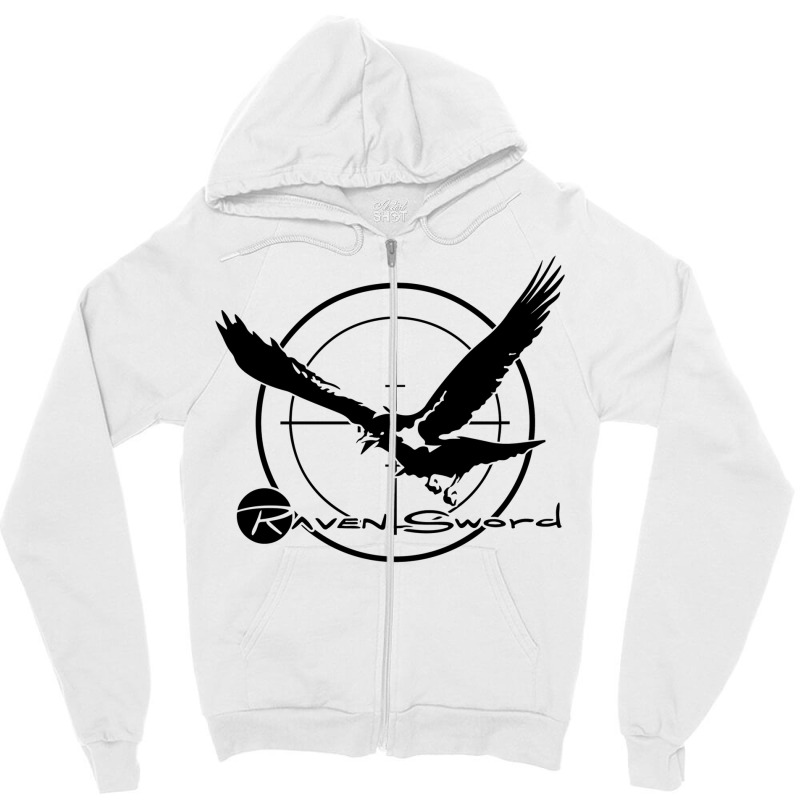 Mgs Raven Sword Pmc Zipper Hoodie by grazawodanw | Artistshot