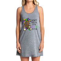 Don't Make Me Go Voodoo On You Funny Mardi Gras Me Tank Dress | Artistshot