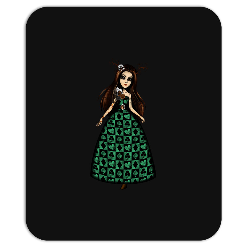 Hot Trend Girl With Skull Fantasy Gothic Girl Mousepad | Artistshot