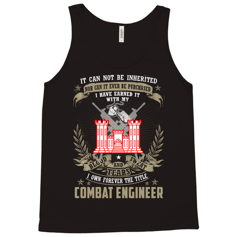 Combat Engineer Hoodie , It Can Not Be Inherited O Tank Top by dong | Artistshot