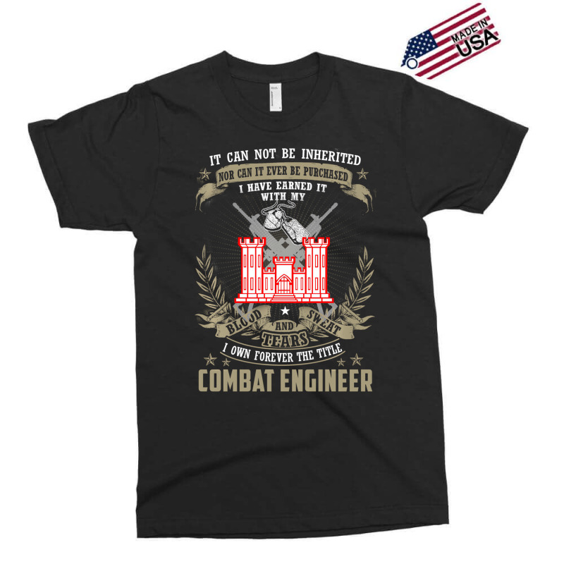 Combat Engineer Hoodie , It Can Not Be Inherited O Exclusive T-shirt by dong | Artistshot