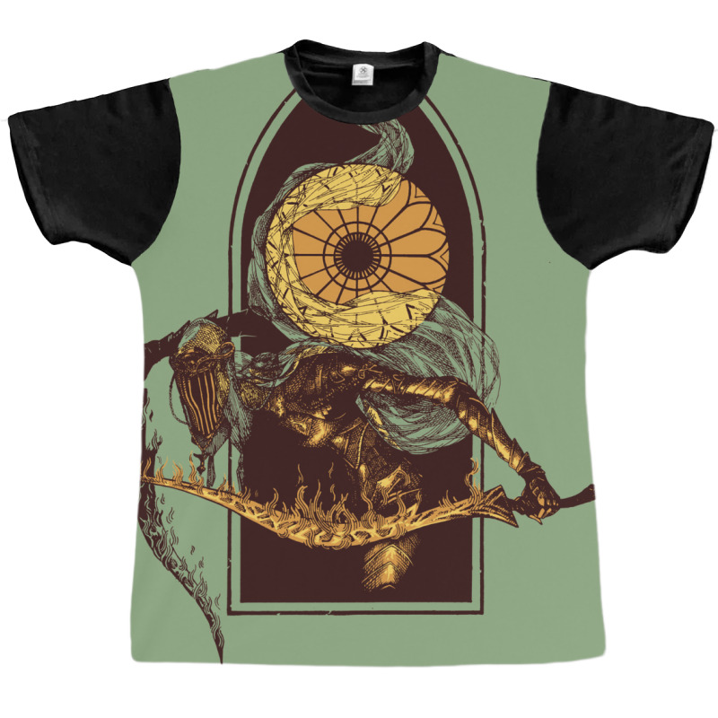 Outrider Knight Graphic T-shirt by rotaewinga | Artistshot