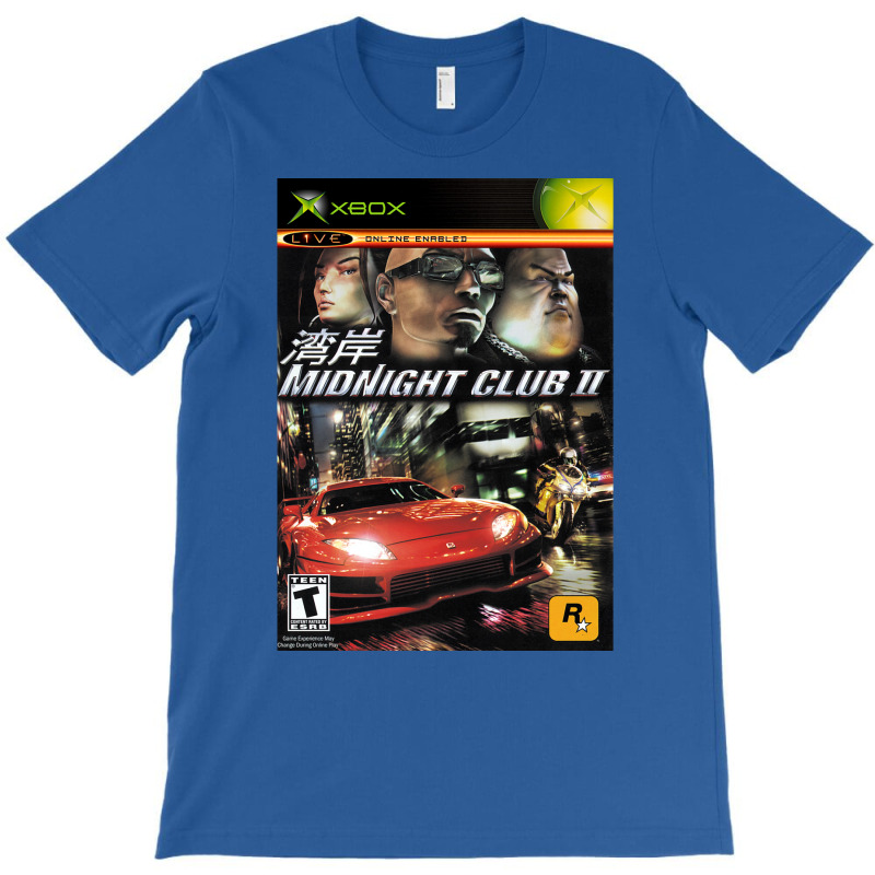 Midnight Club Ii Cover Art T-Shirt by grazawodanw | Artistshot