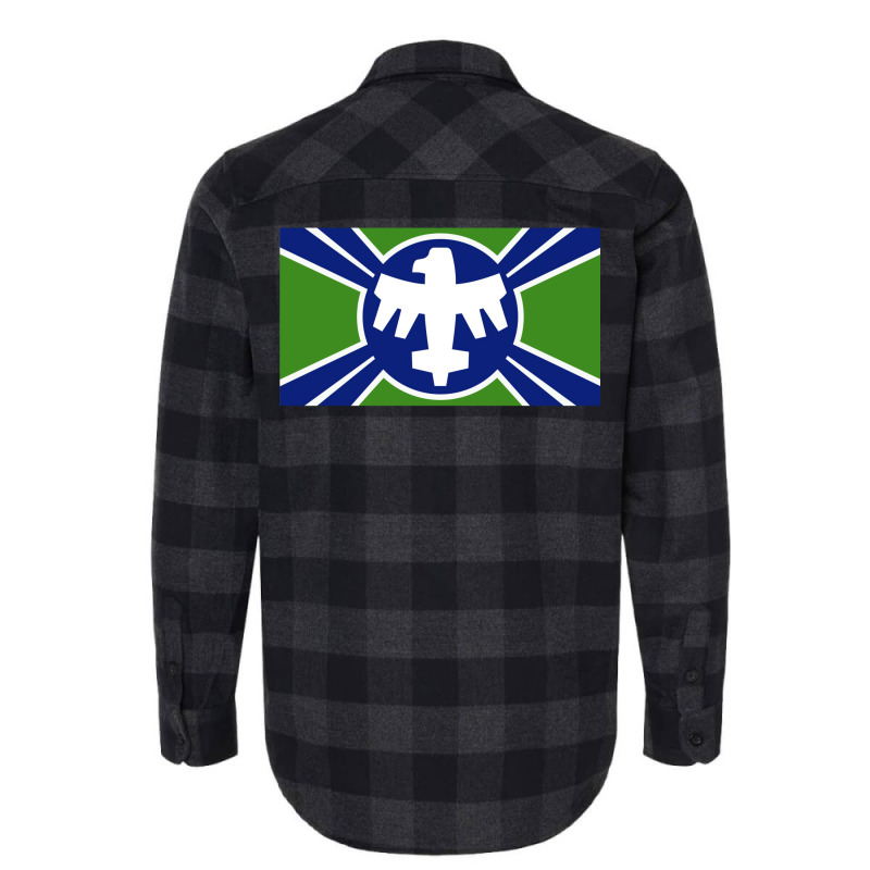 Starship Troopers United Citizen Federation Flannel Shirt by behekghumet | Artistshot