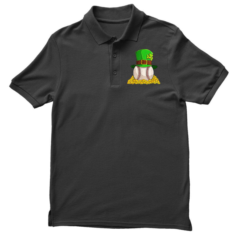 St Patricks Day Baseball Sharmcok Irish Men's Polo Shirt | Artistshot