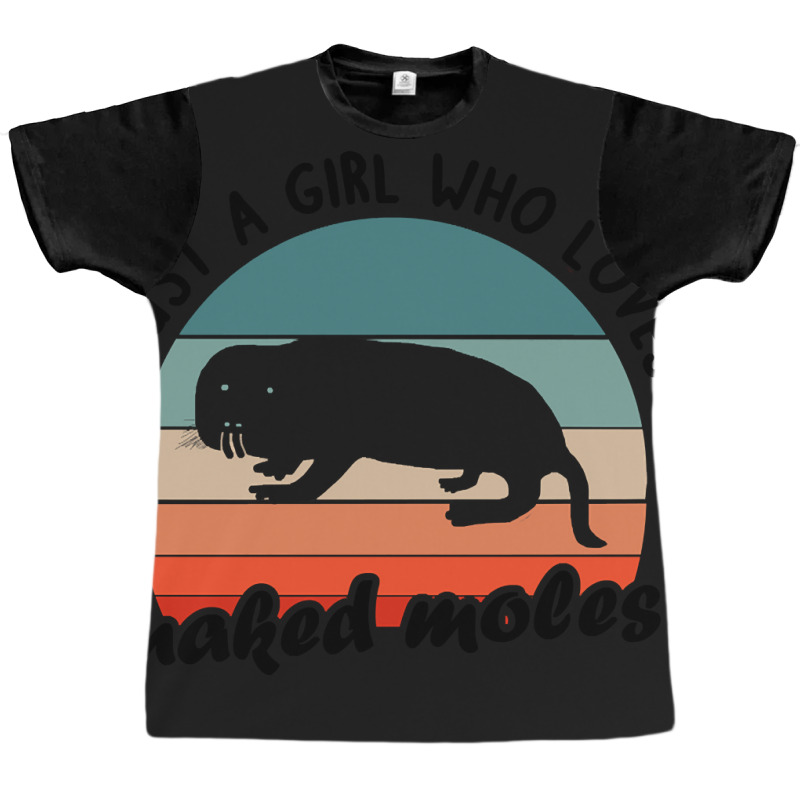 Trending Girls Women Love Naked Mole Rat Fan Costu Graphic T-shirt | Artistshot