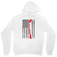 Skeet Trap Clay Shotgun Usa Flag Funny Skeet Shoot Unisex Hoodie | Artistshot