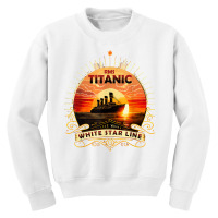 Titanic Ship Atlantic Ocean Cruise Voyage Old Vint Youth Sweatshirt | Artistshot