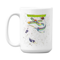 Club Ninja Space Station 15 Oz Coffee Mug | Artistshot