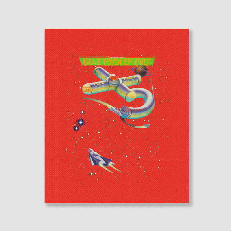 Club Ninja Space Station Portrait Canvas Print | Artistshot