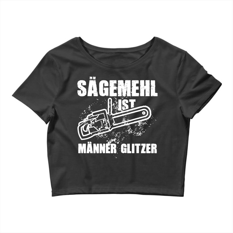 Sagemehl Ist Männer Glitzer Crop Top by skw art | Artistshot