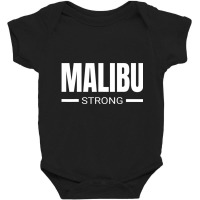 Malibu Strong California Community Strength & Supp Baby Bodysuit | Artistshot