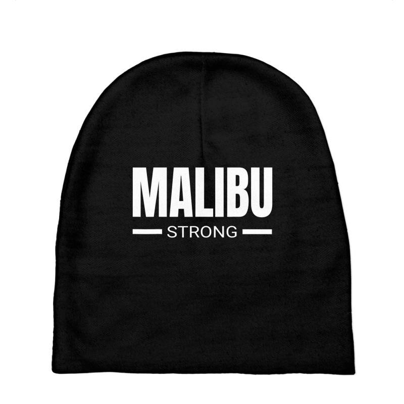 Malibu Strong California Community Strength & Supp Baby Beanies by mheny | Artistshot