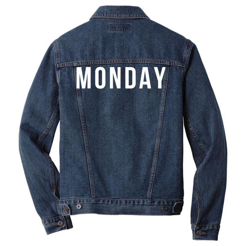 Monday T Shirt Men Denim Jacket | Artistshot