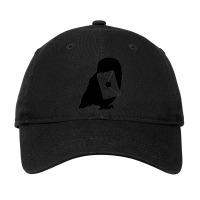 Magic Owl And Letter Silhouette 19 Adjustable Cap | Artistshot