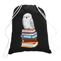 Magic Owl On Books 31 Drawstring Bags | Artistshot