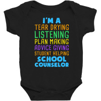 School Counselor School Psychologist Students Gift Baby Bodysuit | Artistshot